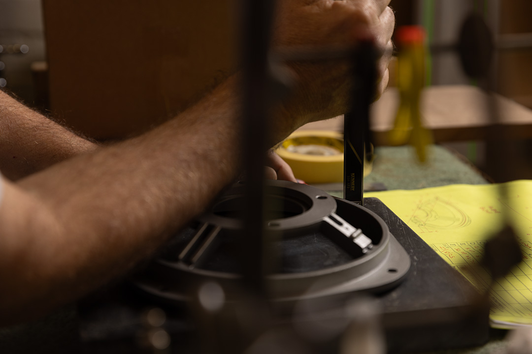 Hand-Machined Matched Frames