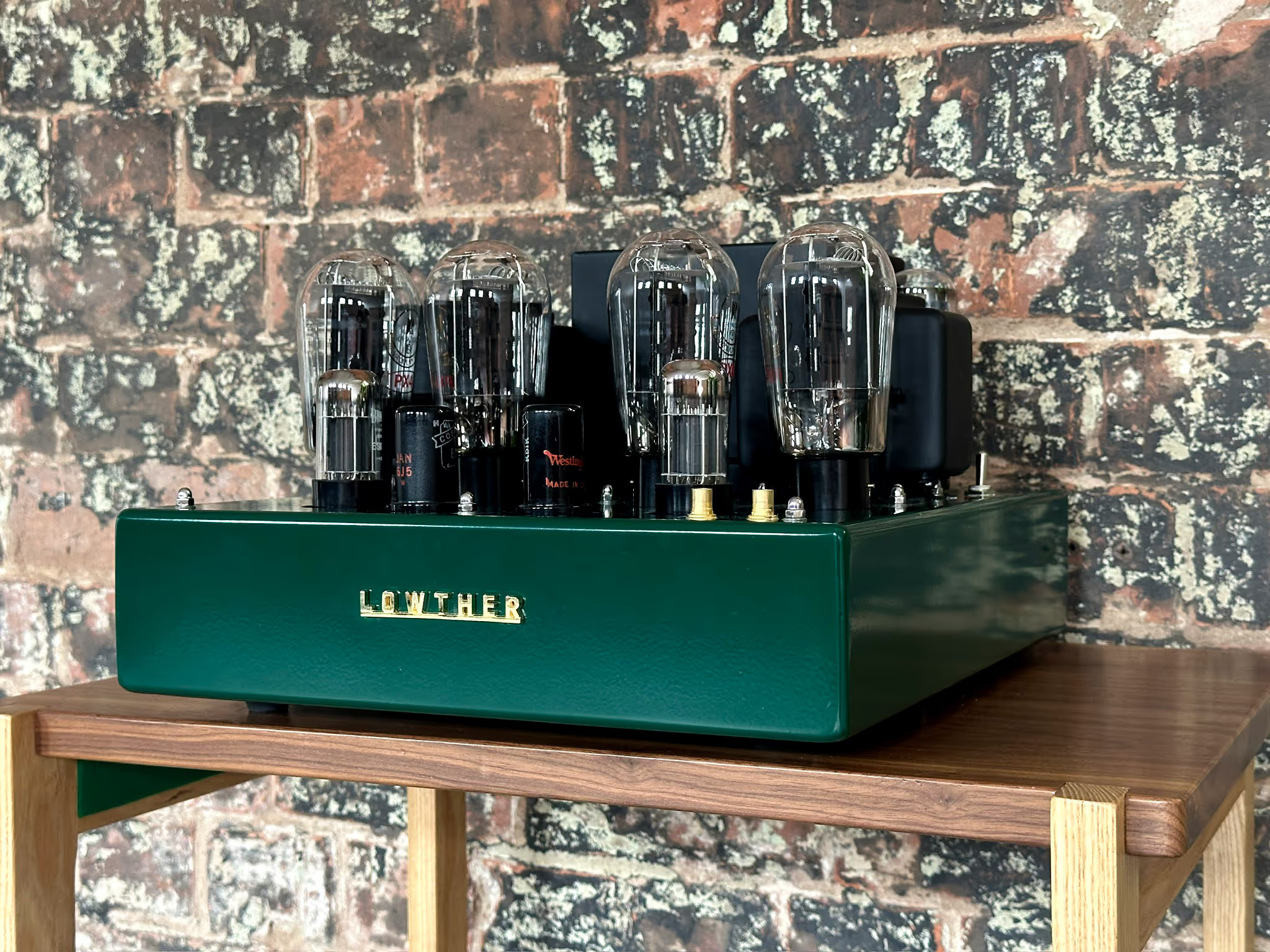 Green Lowther PX4 valve amplifier