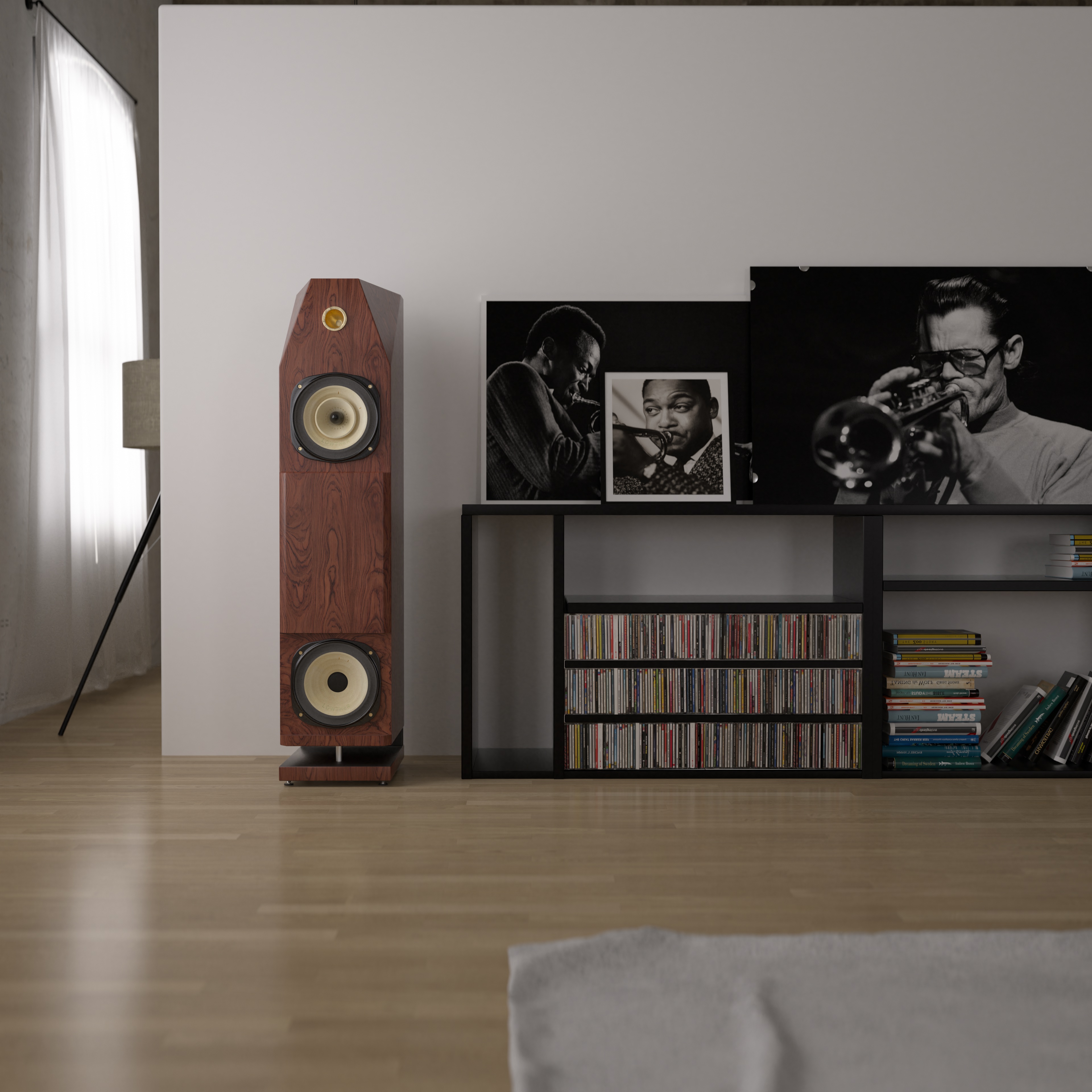 Edilia in piano room