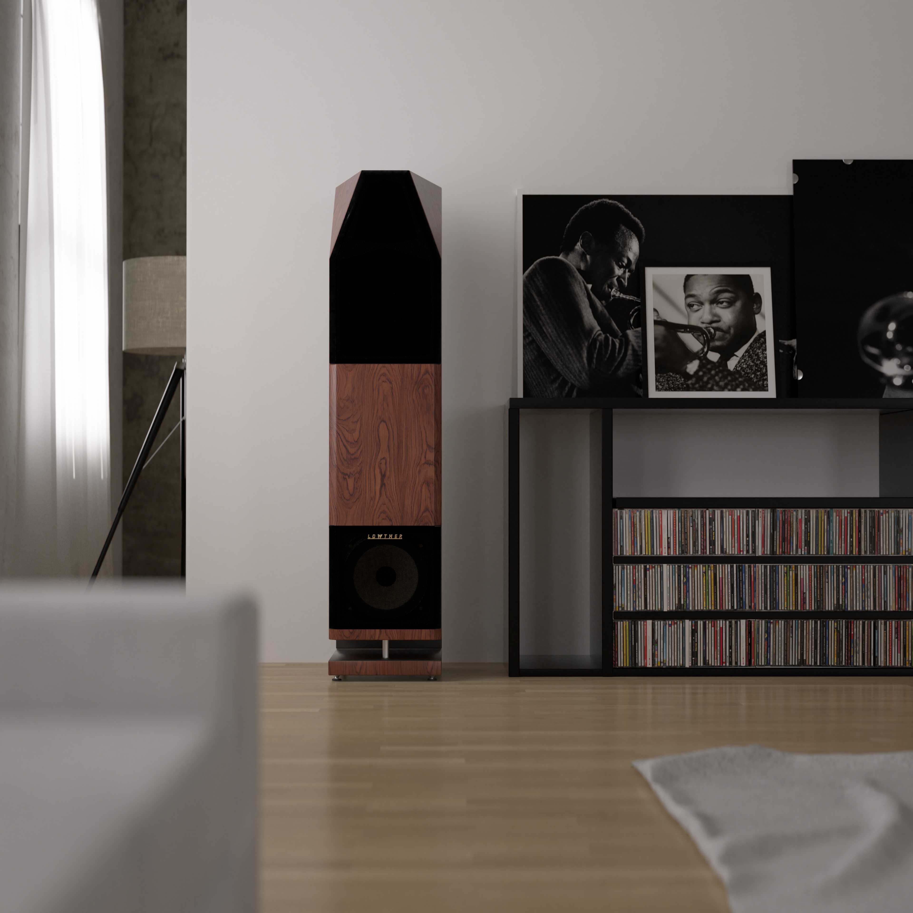 Edilia in piano room angle 2